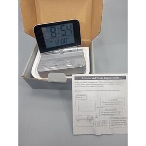 Digital Screen Home Or Travel Alarm Clock Works Great